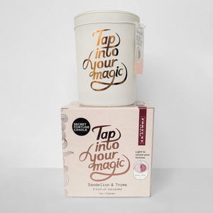 Secret Fortune Candle: Tap into your magic.